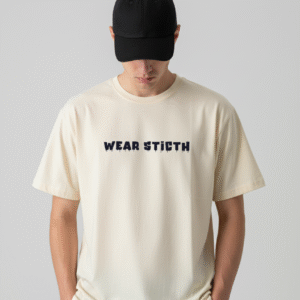 Tshirt-White-Cotton-Front